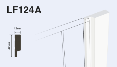 Финишный молдинг LF124A LONG NP для стеновых панелей